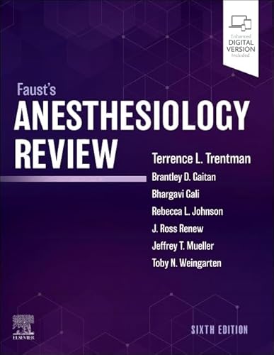 Imagen de archivo de Faust's Anesthesiology Review 6th Edition a la venta por Basi6 International