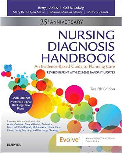 Stock image for Nursing Diagnosis Handbook, 12th Edition Revised Reprint with 2021-2023 NANDA-I Updates for sale by Goodwill Books