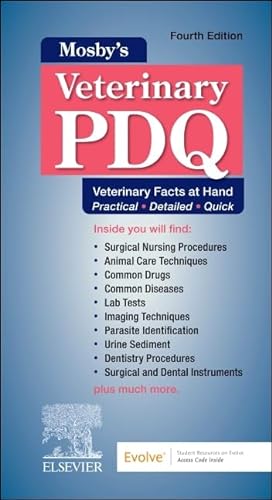 Stock image for Mosby's Veterinary PDQ for sale by Blackwell's