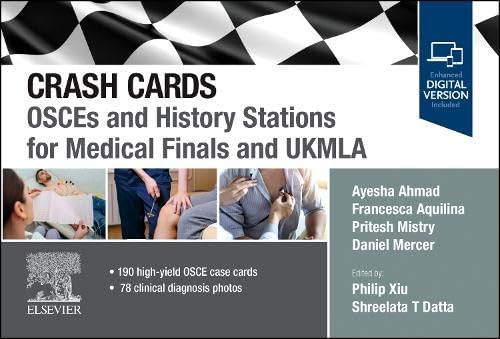 Imagen de archivo de Crash Cards: Osces and History Stations for Medical Finals and Ukmla a la venta por Revaluation Books