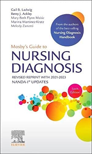 Stock image for Mosby*s Guide to Nursing Diagnosis, 6th Edition Revised Reprint with 2021-2023 NANDA-I® Updates for sale by Mispah books
