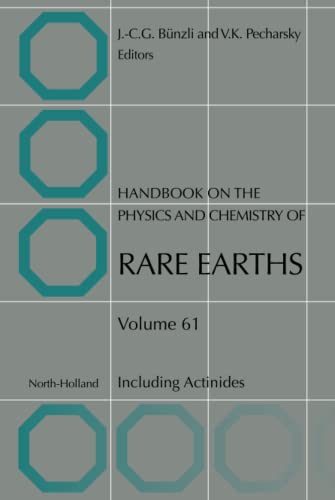 Stock image for Handbook on the Physics and Chemistry of Rare Earths: Including Actinides (Volume 61) (Handbook on the Physics and Chemistry of Rare Earths, Volume 61) for sale by Brook Bookstore On Demand