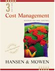 9780324002324: Cost Management: Accounting and Control