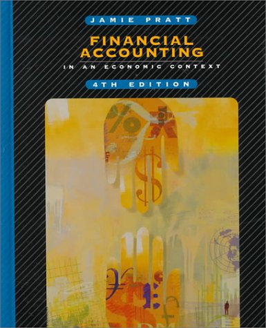 Imagen de archivo de Financial Accounting in an Economic Context a la venta por Wonder Book