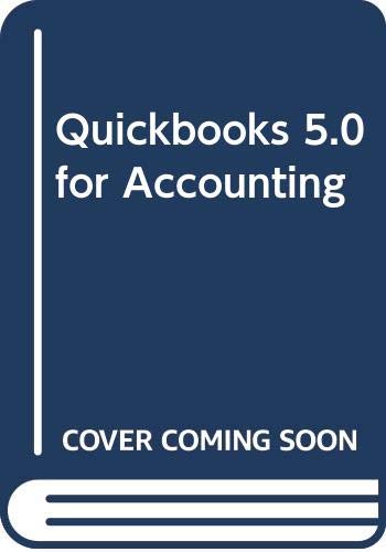 9780324003994: Quickbooks 5.0 for Accounting