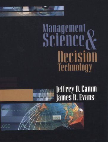 Stock image for Management Science and Decision Technology for sale by BookHolders