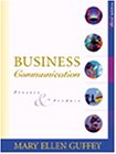 Beispielbild fr Business Communication : Process and Product zum Verkauf von Better World Books