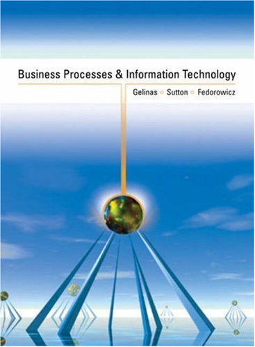 Beispielbild fr Business Processes and Information Technology zum Verkauf von Better World Books