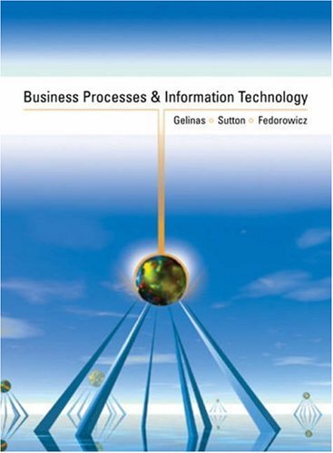 9780324008784: Business Processes and Information Technology