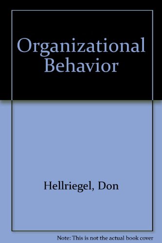 Organizational Behavior (9780324009774) by Don Hellriegel