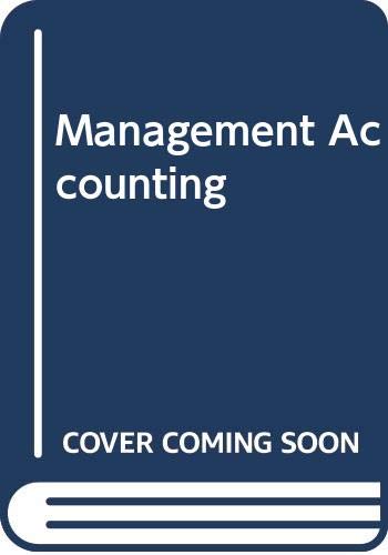 Stock image for Management Accounting for sale by Bookmans