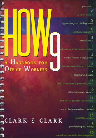 Stock image for How 9: A Handbook for Office Workers for sale by ThriftBooks-Atlanta