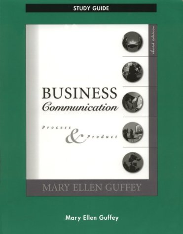 Imagen de archivo de Business Communication: Process and Product a la venta por ThriftBooks-Atlanta