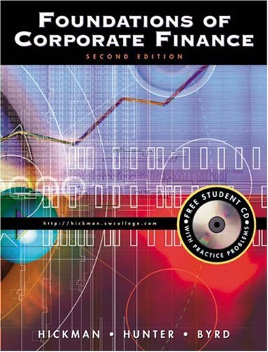 Beispielbild fr Foundations of Corporate Finance zum Verkauf von Better World Books