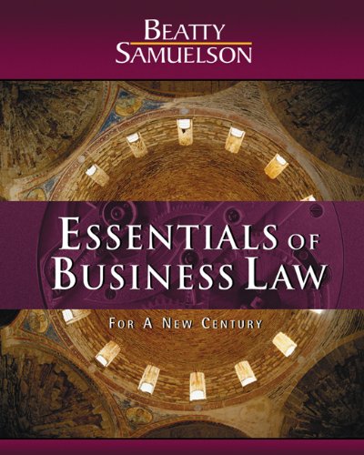 Stock image for Essentials of Business Law for a New Century for sale by ThriftBooks-Dallas