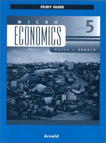 Microeconomics Study Guide (9780324017489) by Robinson, Bill