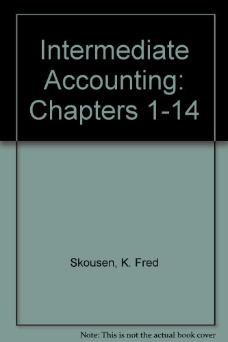Imagen de archivo de Study Guide for Intermediate Accounting, 14th: Chapters 1-21 a la venta por a2zbooks