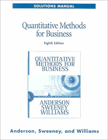 9780324021356: Quantitative Methods for Business