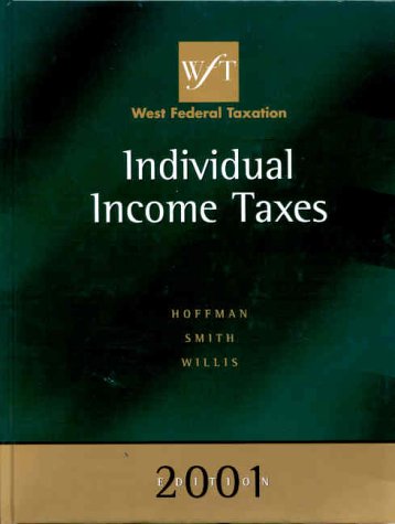 Imagen de archivo de West Federal Taxation 2001 Edition: Individual Income Taxes a la venta por HPB-Red