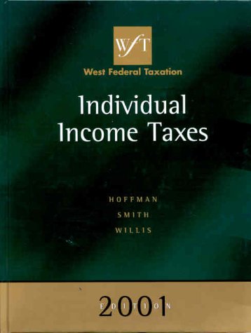 Stock image for West Federal Taxation 2001 Edition: Individual Income Taxes for sale by HPB-Red