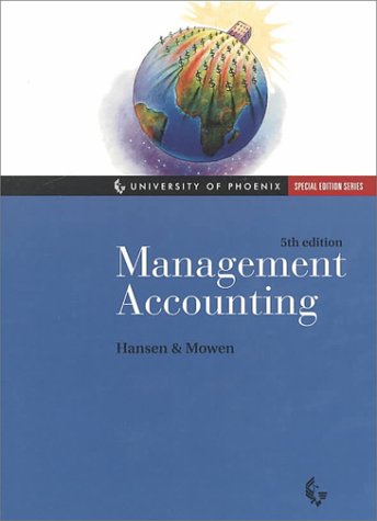 9780324024104: Management Accounting