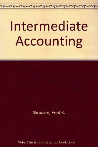 Stock image for Intermediate Accounting for sale by dsmbooks