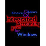 Integrated Accounting for Windows-Textbook Only (9780324037425) by Klooster, Dale H.