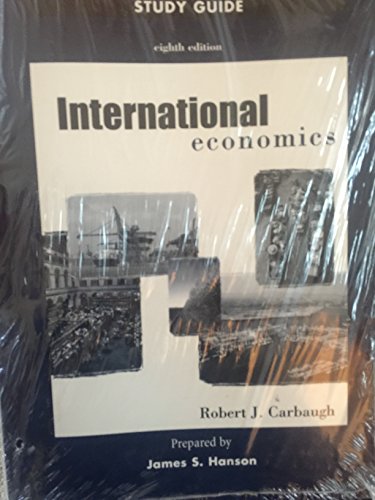 9780324055900: Study Guide to accompany International Economics