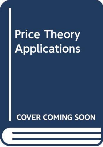 Stock image for Price Theory and Applications- Study Guide, 5th for sale by a2zbooks