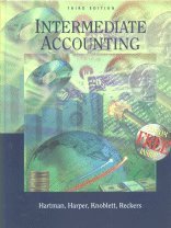 Intermediate Accounting (9780324060522) by Hartman, Bart P.; Harper, Robert M.; Knoblett, James A.; Reckers, Philip M. J.
