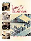 Beispielbild fr Law for Business zum Verkauf von Better World Books