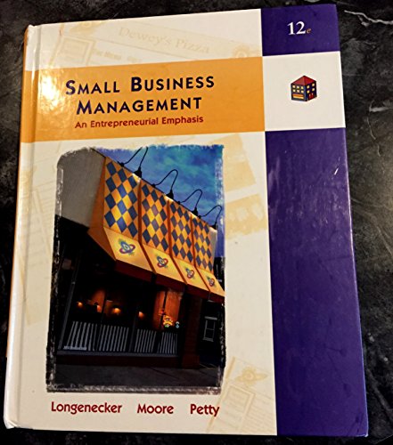 Stock image for Small Business Management: An Entrepreneurial Emphasis, 12th for sale by a2zbooks