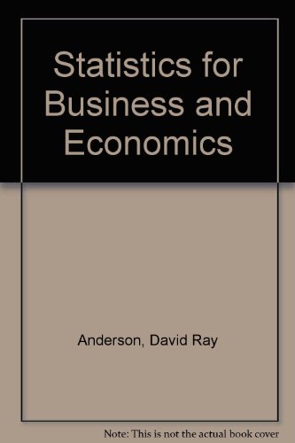 Imagen de archivo de Statistics for Business and Economics a la venta por HPB-Red