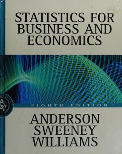 Immagine dell'editore per Statistics for Business and Economics venduto da HPB-Red