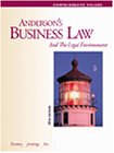 Beispielbild fr Anderson's Business Law and the Legal Environment zum Verkauf von Better World Books