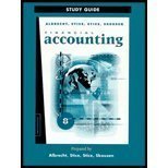 Imagen de archivo de Study Guide, Financial Accounting a la venta por Hawking Books