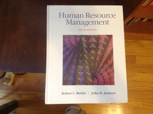 Imagen de archivo de Human Resource Management a la venta por Wonder Book