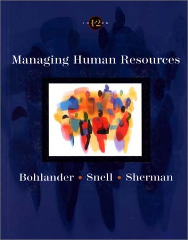 Beispielbild fr Managing Human Resources zum Verkauf von Better World Books