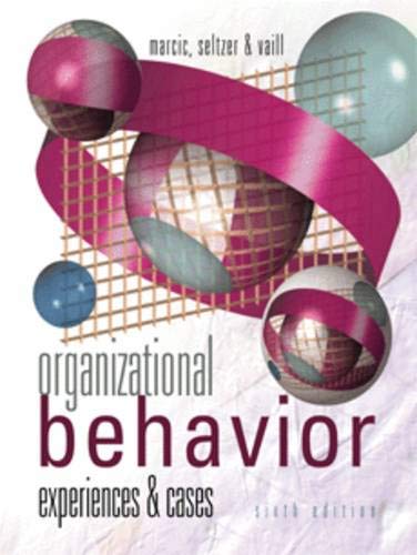 9780324072860: Organizational Behavior