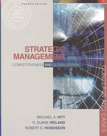 Stock image for Strategic Management: Competitiveness and Globalization, Concepts and Cases for sale by HPB-Red