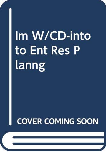 Im W/CD-into to Ent Res Planng (9780324074673) by SCHNEIDER