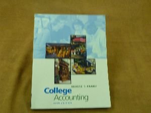 Beispielbild fr College Accounting: Chapters 1-10, 17th zum Verkauf von a2zbooks