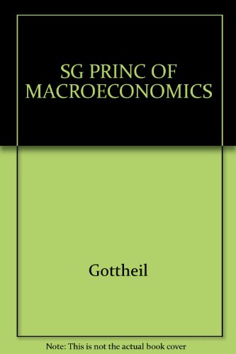 9780324106756: Sg Princ of Macroeconomics
