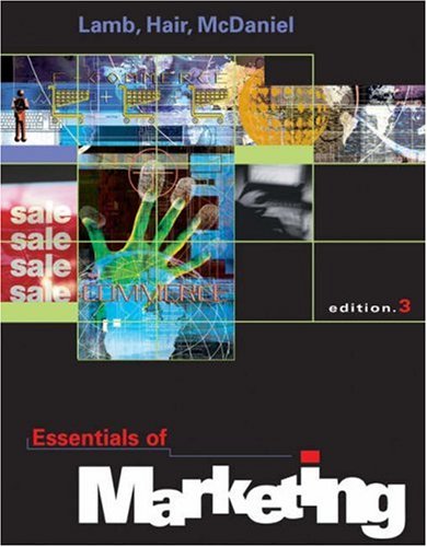 Imagen de archivo de Essentials of Marketing with Info Trac a la venta por Better World Books