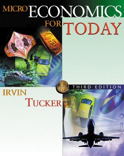 Beispielbild fr Microeconomics For Today With X-Tra! Cd-Rom And Infotrac College Edition ; 9780324114775 ; 032411477X zum Verkauf von APlus Textbooks