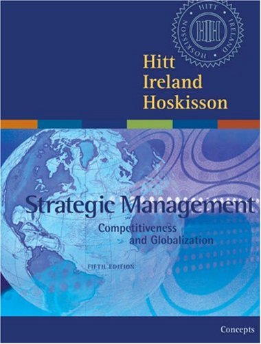 Stock image for Strategic Management: Competitiveness and Globalization Concepts with Infotrac College Edition for sale by ThriftBooks-Atlanta