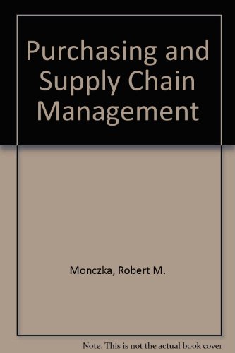 9780324118209: Purchasing and Supply Chain Management