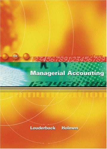 9780324118636: Managerial Accounting