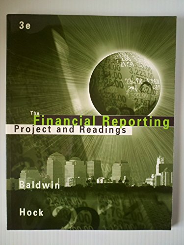 Stock image for The Financial Reporting Project and Readings for sale by Text4less