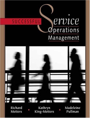 Imagen de archivo de Successful Service Operations Management [With CDROM] a la venta por ThriftBooks-Atlanta